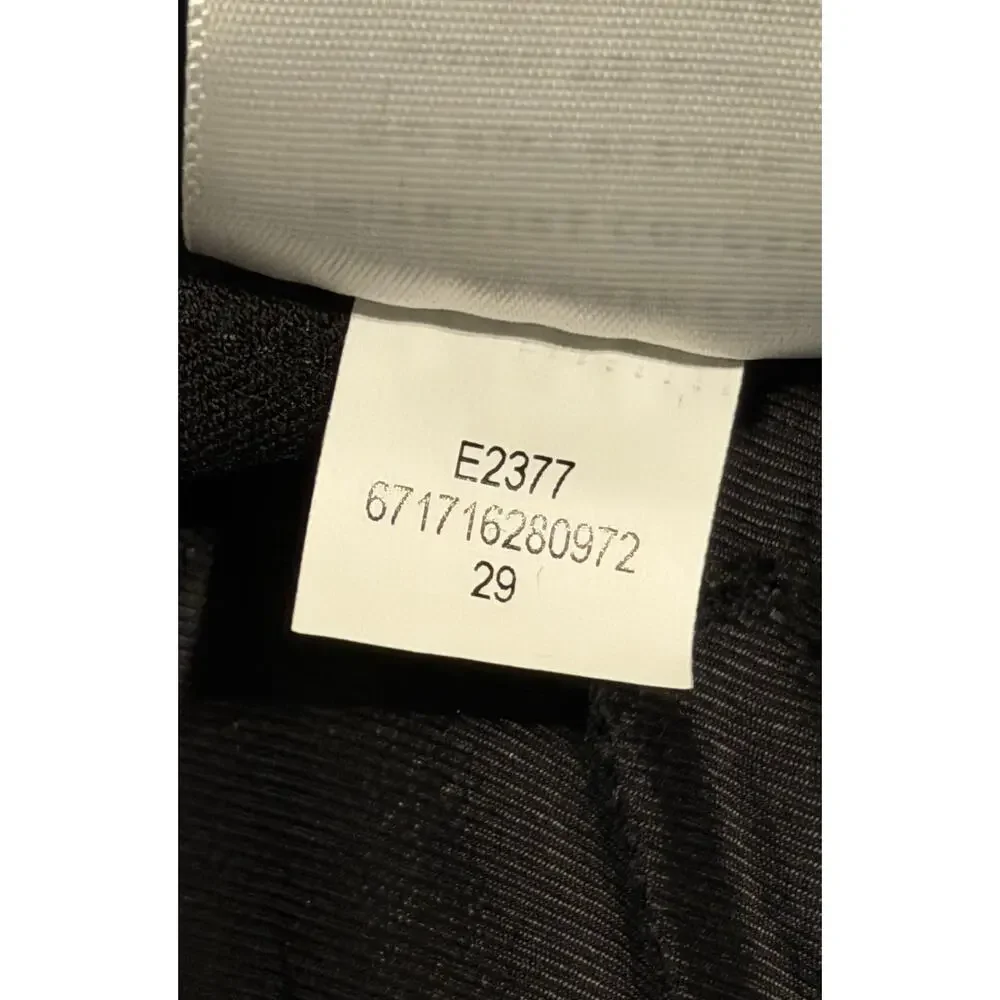 AYR The Daily Dose Black Stretch Straight Leg Cropped Pants Size 29 Classic